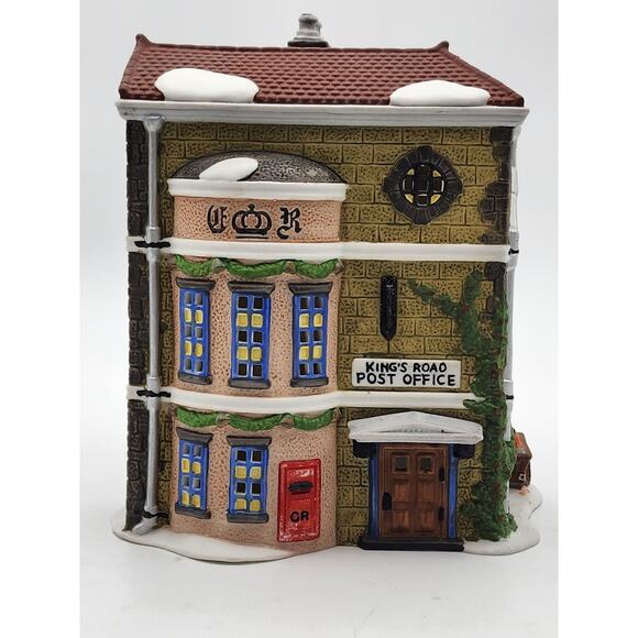 Dept 56 Kings Road Post Office Dickens Village Series Heritage Village VTG 1992 - Picture 4 of 16